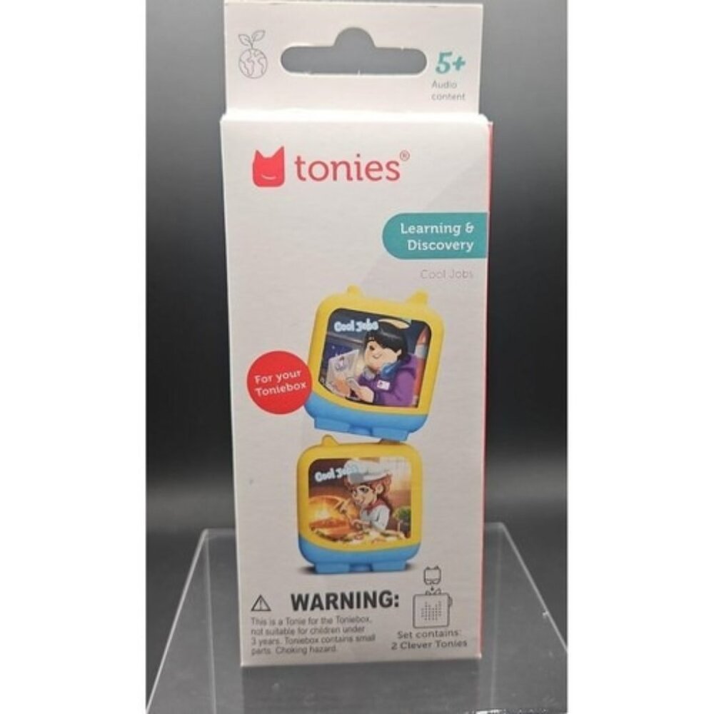 Tonies Audio Content Pack For Toniebox Learning & Discovery Cool Jobs Kids Ages